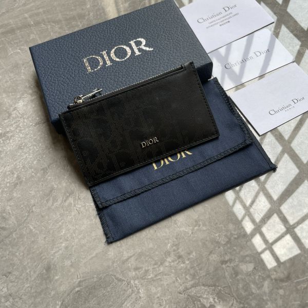 DIOR 디올 지퍼 카드지갑 H00N 2ESBC250VPD